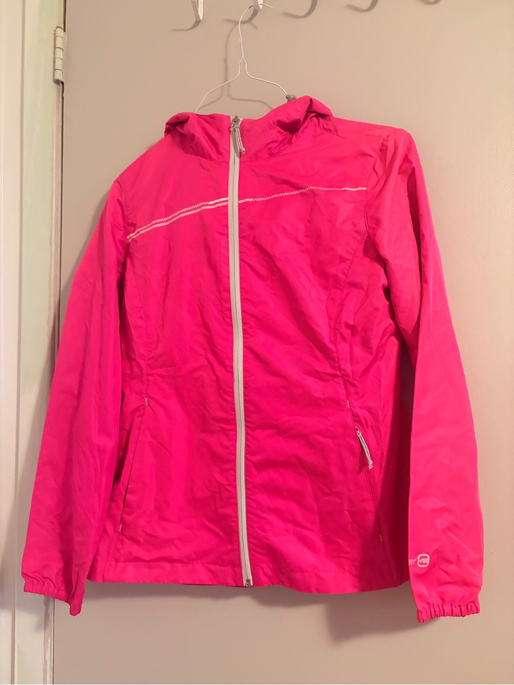 Free Country Hot Pink Hooded Lightweight Ski Jacket